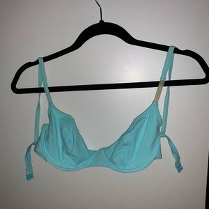 “Cacharel” Light blue swim top, pre-owned